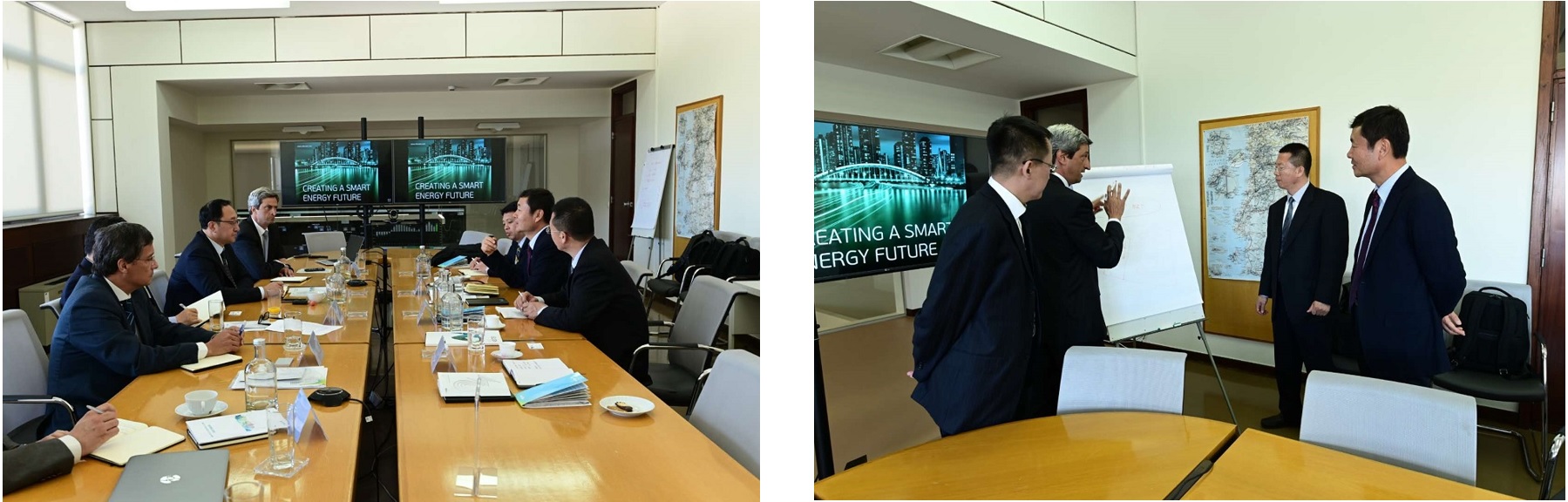 Delegação da Northeast State Grid Corporation of China visita R&D Nester