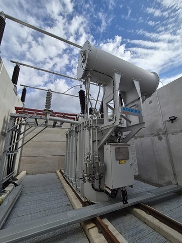 Kissakoski substation power transformer
